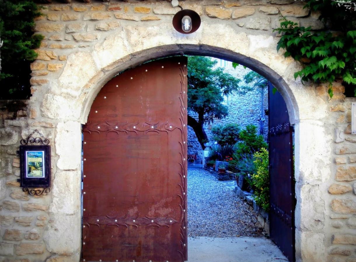 Maison Du Manoir Vallon-Pont-dʼArc Esterno foto